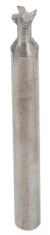 Schwalbenschwanz-SchaftfräSer 5 Mm Schwalbenschwanz-FräSer, Metrisch, Hohe HäRte, Legierung, 4 Flöten, Schneller BohrfräSer FüR die Bearbeitung von Edelstahl (5 X 60° X 50L)