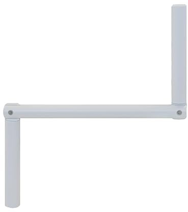 Poignée de manivelle gris - Pour volet roulant à manivelle - Longueur 340 mm - Coloris gris RAL7035 - Mécanisme de volet roulant manuel - Fabrication Française