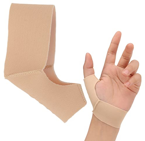 Ejoyous Daumenbandage Elastische Daumen Handgelenkschiene Daumen Handgelenkbandage Daumenkompressionsstütze Kompressionshandschuhe für Gelenkschmerzen Tendonitis Verstauchungen (S)