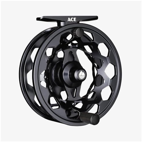 Redington Ace Fliegenfischrolle – Rundum-Aluminium-Fliegenrollen mit 3/4-Gewicht – Nylon-Etui im Lieferumfang enthalten – Night Rider