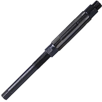 TVKSIPAR 1 Pieza de escariador de Mano Ajustable HSS Rango de tamaño de aleación de Acero escariador de Mano Herramientas de Corte (10/12/15/17/19/20/21/23/25/26mm)(17-19)