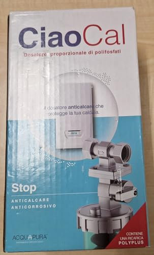 FILTRO DOSATORE CALDAIA CIAO CAL 1/2 CON STOP ANTICALCARE ACQUAPURA - DOSACQUAF