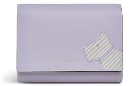 RADLEY London Face to Face - Check Women's Leather Medium Flapover Purse, Bellflower