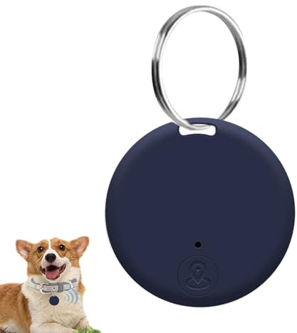 Traceur GPS Chien Localisateur, Dispositif Anti-Perte Portable sans Fil pour Animal Domestique, Traceur Localisateur D’Objets Bluetooths, Mini Traceurs GPS, pour Clés, Valises, Bagages, Sacs