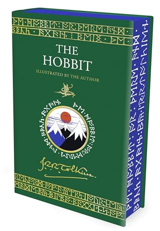 The Hobbit Illustrated by the Author: A Special Edition of the Fantasy Classic Featuring Sprayed Edges (Tolkien Illustrated Editions, 4)