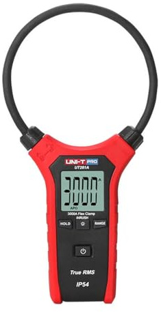 UNI-T UT281C UT281E AC 3000A Digital Flexible Clamp Meter Multimeter Handheld Voltage Current Resistance Test Backlight.