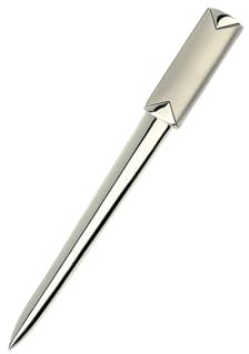 Unbekannt Brieföffner Metall Gravierter Brieföffner Letter Opener Briefmesser Geschenk personalisiert mit Gravur
