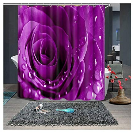 Daesar Tenda Doccia in Tessuto Impermeabile Tenda per Doccia in Tessuto Tenda da Doccia Peva Tenda Bagno Tessuto Tenda Doccia Tessuto 180x180CM