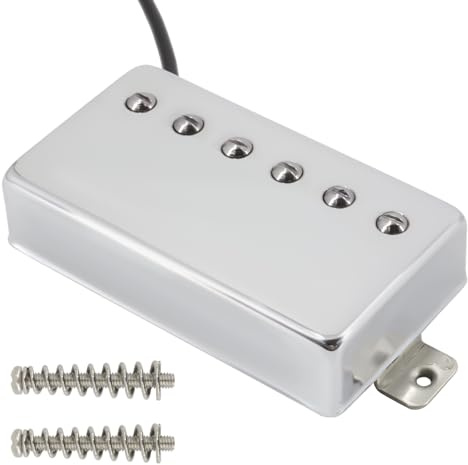 Ogdni Alnico GMC104 Gitarren-Tonabnehmer, Einzelspulen-Tonabnehmer, Humbucker-Tonabnehmer für Stratocaster-E-Gitarre, 5 Stratocaster, Humbucker-Tonabnehmer für Stratocaster-E-Gitarre ohne
