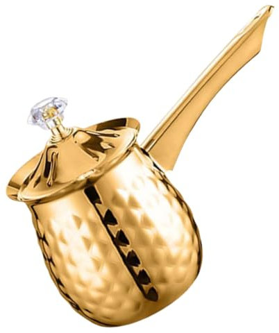 DECHOUS Vintage Turkish Coffee Pot Maker Saucepan for Camping Travel Use Traditional Design