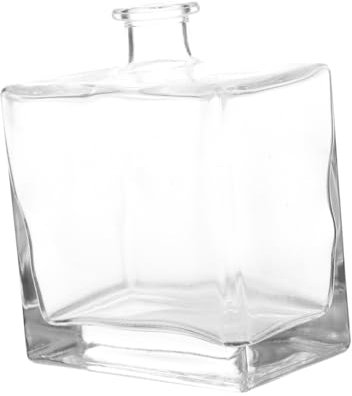 Flacon D'aromathérapie Carré Plat en Verre 350ml, Simple Élégant