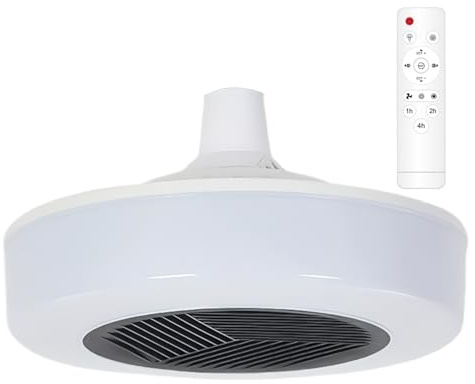 Uanqfegy Combo de luz de ventilador con calentador de baño: luces LED de techo con calentador incorporado, ventilador de calefacción con luz de techo de baño con control remoto