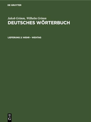 Wehr – Wehtag: DE (Deutsches Wörterbuch)