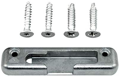 Roto Schließblech Schliessplatte 84823005100R oder auch 3005100 R (260484) incl. SN-TEC Montagematerial