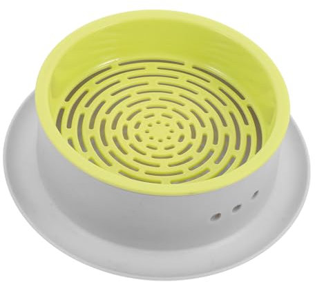 BESPORTBLE Cat Grass Double Round Planter Hydroponic System Practical for Household No Soil Needed