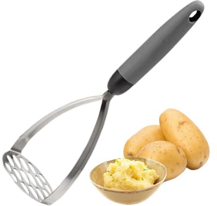 Schiacciapatate, schiacciapatate a mano, schiacciapatate, schiacciapatate, in acciaio inox, robusto schiacciapatate, manico antiscivolo, schiacciapatate, schiacciapatate, avoc