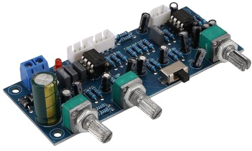 Asyduey 2.1 Kanal Subwoofer VorverstäRkerplatine VerstäRkerplatine Tiefpassfilter VorverstäRker (Fertigprodukt)