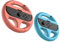 Subsonic – 2er-Set Lenkräder für Nintendo Switch und Switch 2 Joy-Cons – Nintendo Joy-Con 2-Lenkrad-Paar – Blau und Rot