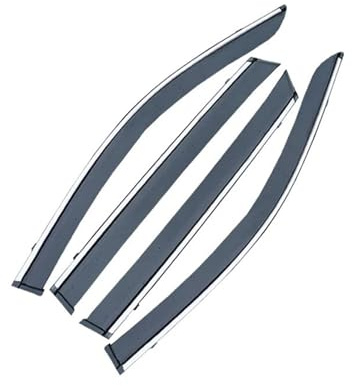 SFDSG Auto Windabweiser Seitenfenster-Windabweiser Für Skoda Für Yeti 5L 2009-2014 2015 2016 2017 Windschutzscheiben-Regen Und Sonnenschutz Autoaufkleber Vordere Windabweiser