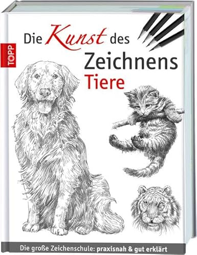 Die Kunst des Zeichnens - Tiere: Die große Zeichenschule: praxisnah & gut erklärt