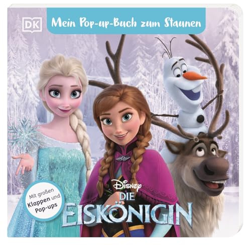 Mein Pop-up-Buch zum Staunen. Disney Die Eiskönigin: Mit großen Klappen und Pop-ups. Hochwertiges Bilderbuch mit Reimen. Für Kinder ab 2 Jahren