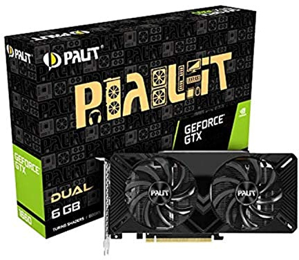 Palit GeForce GTX 1660 - Tarjeta gráfica (6 GB)