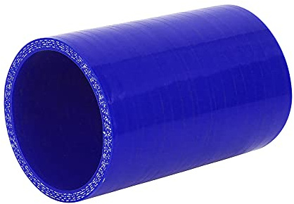 X AUTOHAUX Manguera De Silicona Recta 60Mm ID Azul 1Pc para Intercooler | 60Mm Id, 10Cm Longitud, Silicona Alta Calidad, Resistente Altas Temperaturas, Anticorrosión, Para Motor Y Enfriamiento