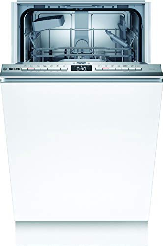 Bosch Elettrodomestici SPV4HKX53E Serie 4, Lavastoviglie a scomparsa totale, 45 cm, Efficiency Class E
