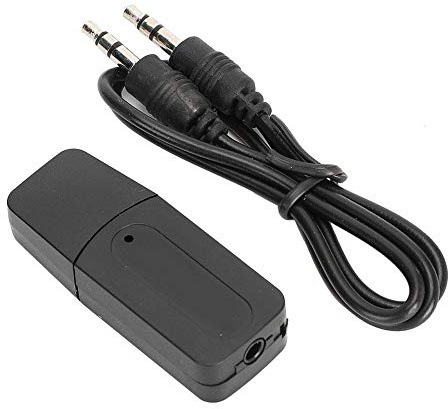 ASHATA Dongle ricevitore audio stereo Bluetooth, adattatore musicale USB universale per altoparlanti/autoradio/Home Theater