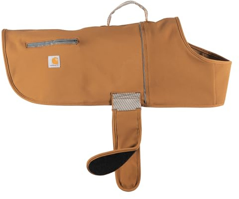 Carhartt Quick Duck Jac Hundeweste, wasserabweisend, Segeltuch, Braun, Größe L