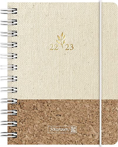 Brunnen Skolkalender Natural Neutrality 2022/2023 A6 1 sida = 1 dag: 1 sida = 1 dag, la. + So. på ena sidan 1071745253
