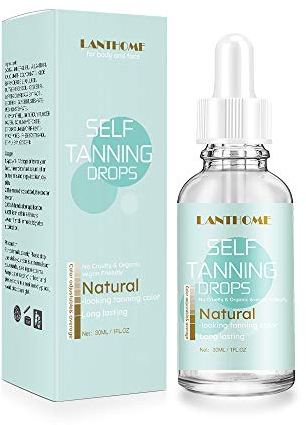 Gouttes Autobronzantes, Gocce Concentrato Autoabbronzante, Autoabbronzanti Corpo, Autoabbronzante Viso E Corpo Effetto Naturale, Per Tutti I Tipi Di Pelle, 30ml