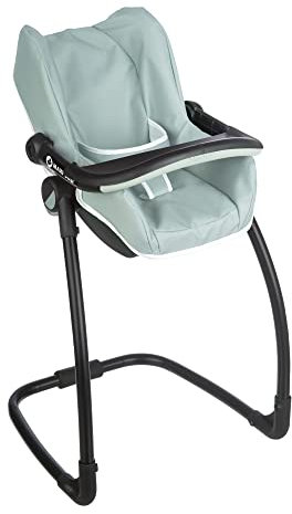 Smoby - Maxi-Cosi 3-in-1 Puppenhochstuhl - für Puppen bis 42 cm, Hochstuhl, Autositz & Schaukel-Sitz, Puppenzubehör für Kinder ab 3 Jahren