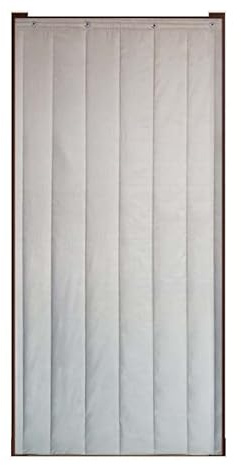 YSUEFIJO Rideau de Porte Exterieur Terrasse, Rideau de Porte Isolant Phonique, Rideau Thermique Isolants Anti Froid, Panneau Imperméable avec Oeillets, Approprié au Patio de Couloir