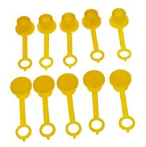 10x Kappe gelb für Bremssattel Entlüfterschraube M10 Bremsenentlüfter