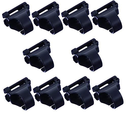 Toddmomy 1 Set Schnalle Retainer Clip Keeper Dive Clip Clip Für Tauchen Getriebe Halter Schwarz Kunststoff