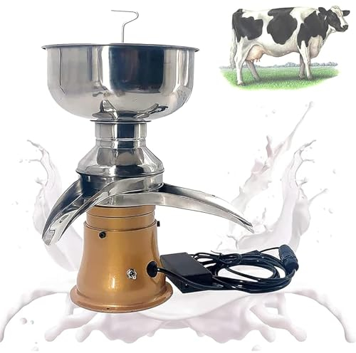 Electric Cream Centrifugal Separator, Cream Butter Milkshake Skimmer, 50L/H, Speed: 9800-11000 (r/min), Used To Turn Raw Milk or Whole Milk Into Cream and Skimmed Milk