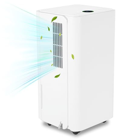 Jiubiaz Deshumidificateur d air anti Moisissure 16L/jour, Déshumidification Automatique avec 3 Modes de Fonctionnement, Affichage Numérique, Tuyau de Vidange, Minuterie 24H, Fonction de dégivrage