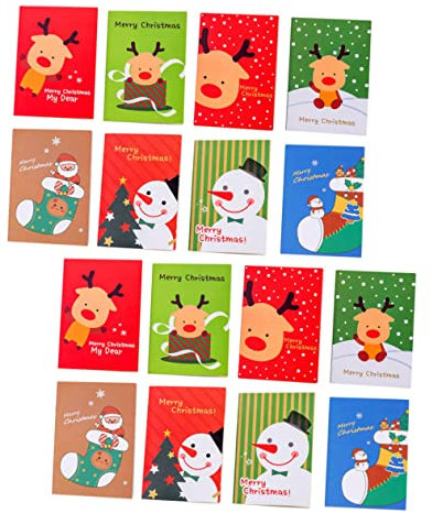 Lurrose 48 Stk Weihnachtstaschenbuch Weihnachtsnotizbuch Weihnachtsjournal Notizblöcke Weihnachts-notizblock Weihnachtsschneemann Notizbuch Füller Für Die Weihnachtsfeier Papier