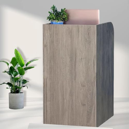 Empfangstheke,Bürotheke,Modern Rezeptionstheke,Rezeptionstheke Klein Einfaches Und Modernes,miniaturisiertes Design,geeignet For Schönheitssalons,Restaurants,Firmenrezeptionen Und Andere Szenen(Dark g