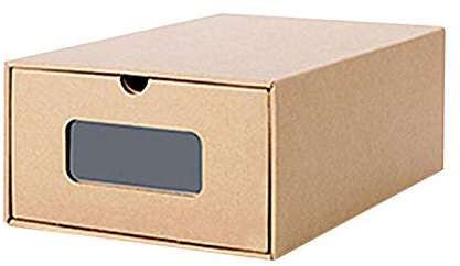 Scatole Portaoggetti In Cartone Per Scarpe Organizer Per Stivali In Cartone Addensato Box Scarpe Trasparenti In Cartone Organizer Per Stivali Ispessiti Vetrina Impilabile Box Scarpe Trasparenti In Car