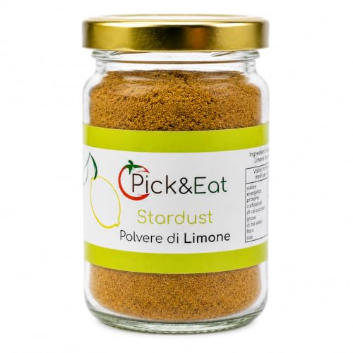 Polvere di Limone Essiccato | 100% Siciliano | 40g | Polvere Alimentare Gourmet