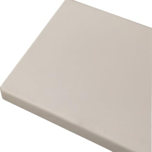 JORTUIO Cojin para Banco Jardin Impermeable Exterior Interior 80/100 /160/140 x60 cm,Cojines para Bancos Zapatero de 2 y 3 Plazas,5 cm de Grosor Cojín para Muebles(Light Gray,60x40cm/24x16in)