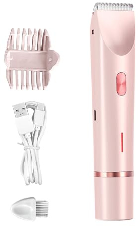 Bikini Shaver for Women, Ladies Private Part Shaver - Sändlös skamhårtrimmer kvinnor,Vattenbeständiga privata delar Trimmer Type-C-laddning för arm