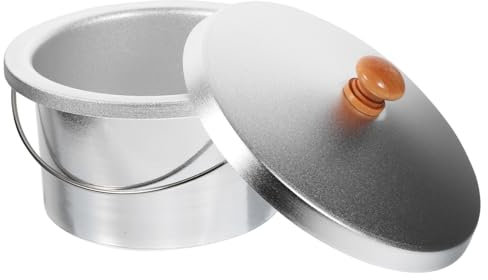 MOTHNUR 1juego Calentador De Cera Olla Interior con Tapa para Depilación Eficaz y Segura Capacidad para Uso Salones y Hogar