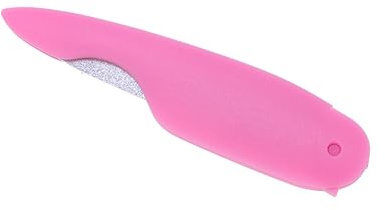 ARTSEWPLY Faltbarer Nagelfeilen für Glatte Glänzende Nägel 3 Stück aus Edelstahl und ABS Tragbar für Unterwegs