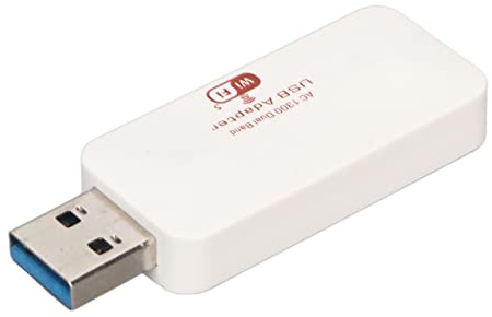 Yctze Adaptador WiFi USB de Doble Banda AC1300: Alta Velocidad de 1300 Mbps con USB 3.0, MU-MIMO y Modo Ap Suave para PC, Computadora de Escritorio y Portátil