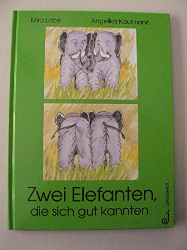 Zwei Elefanten, die sich gut kannten