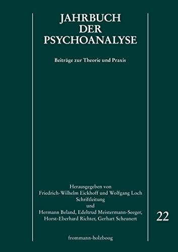 Jahrbuch der Psychoanalyse / Jahrbuch der Psychoanalyse. Beiträge zur Theorie, Praxis und Geschichte