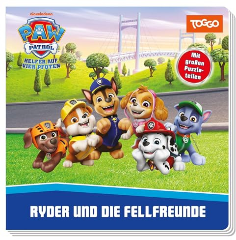 PAW Patrol: Ryder und die Fellfreunde: Pappbilderbuch mit einem Puzzleteil pro Seite